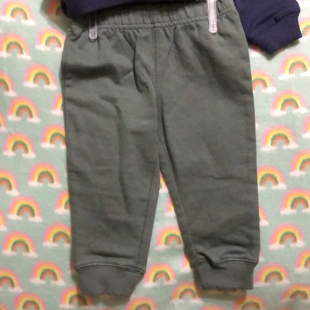 Carter’s 2-pc Dinosaur Pant Set Final Price - Picture 3 of 13